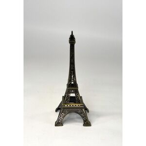 Paris France Eiffel Tower Metal Miniature Statue Souvenir Figurine